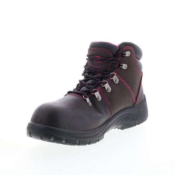 Avenger Womens Framer Soft Toe Electrical Hazard Waterproof Brown Boots (NWT) - Picture 4 of 7